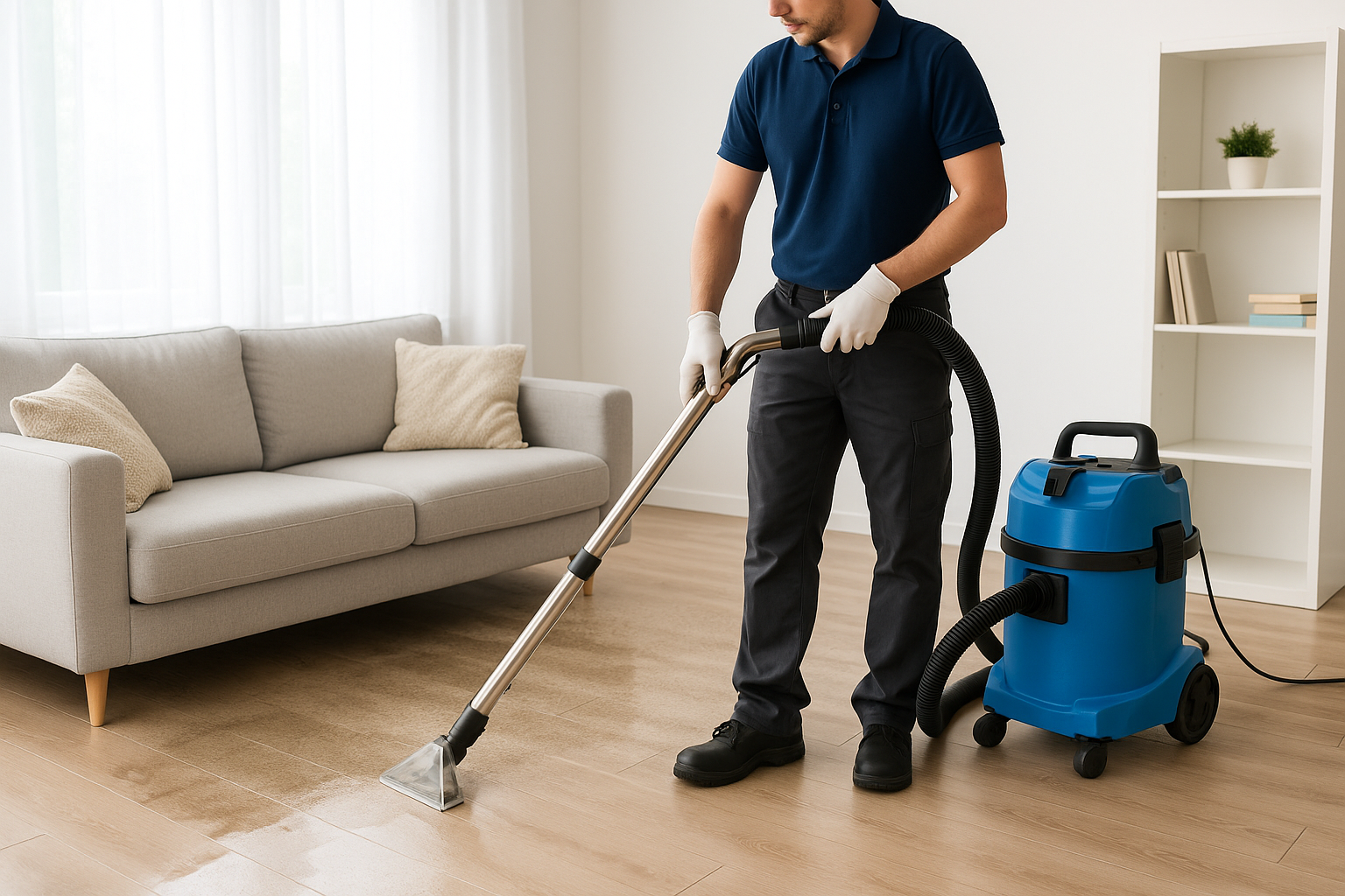 Flood Assist Tech Extracting Water Damage in Melbourne